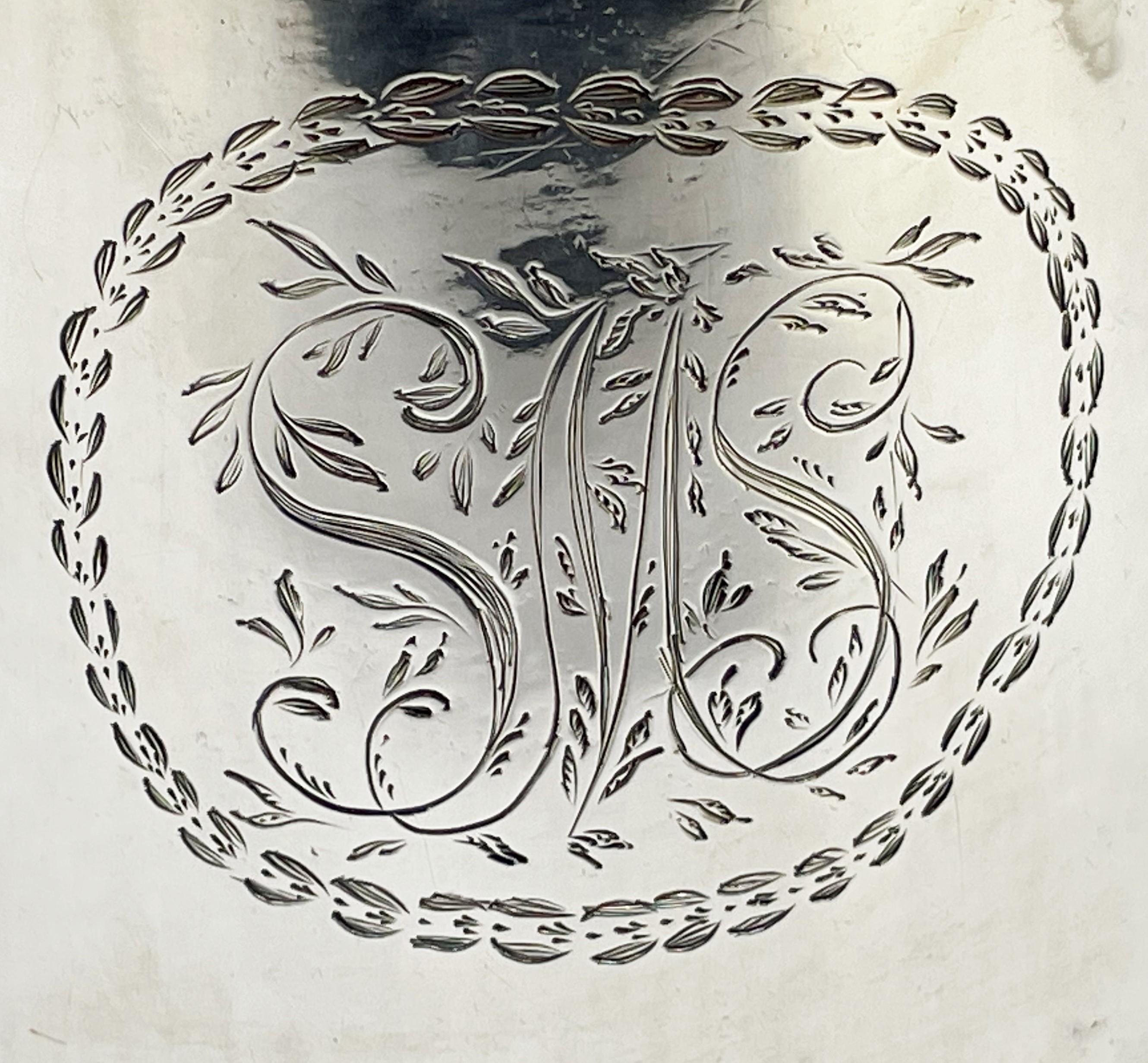 Rare Early American Silver Tankard, circa 1710 1