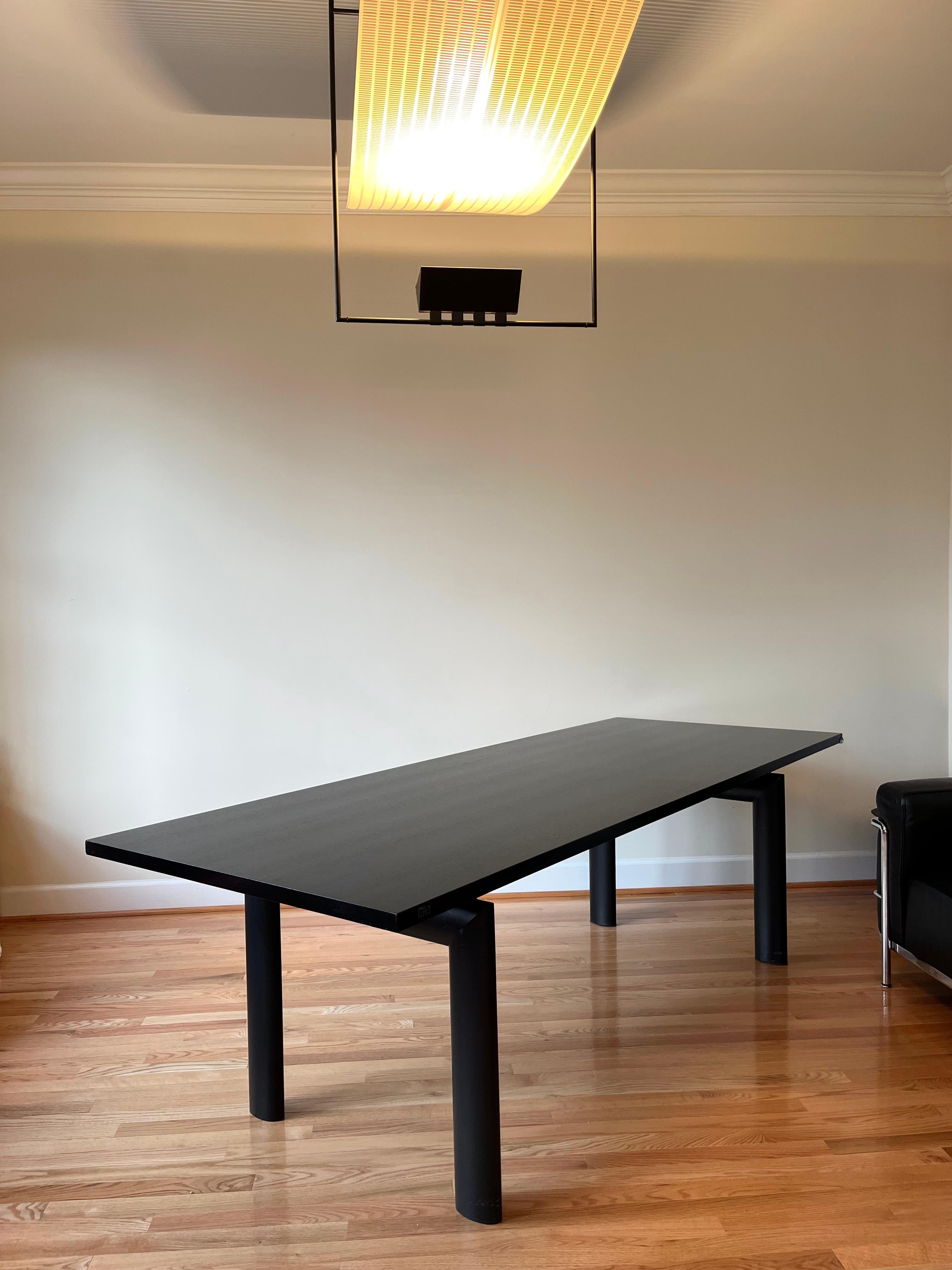 Early 20th Century Rare Early Cassina edition of the LC6 table by Le Corbusier Charlotte Perriand 