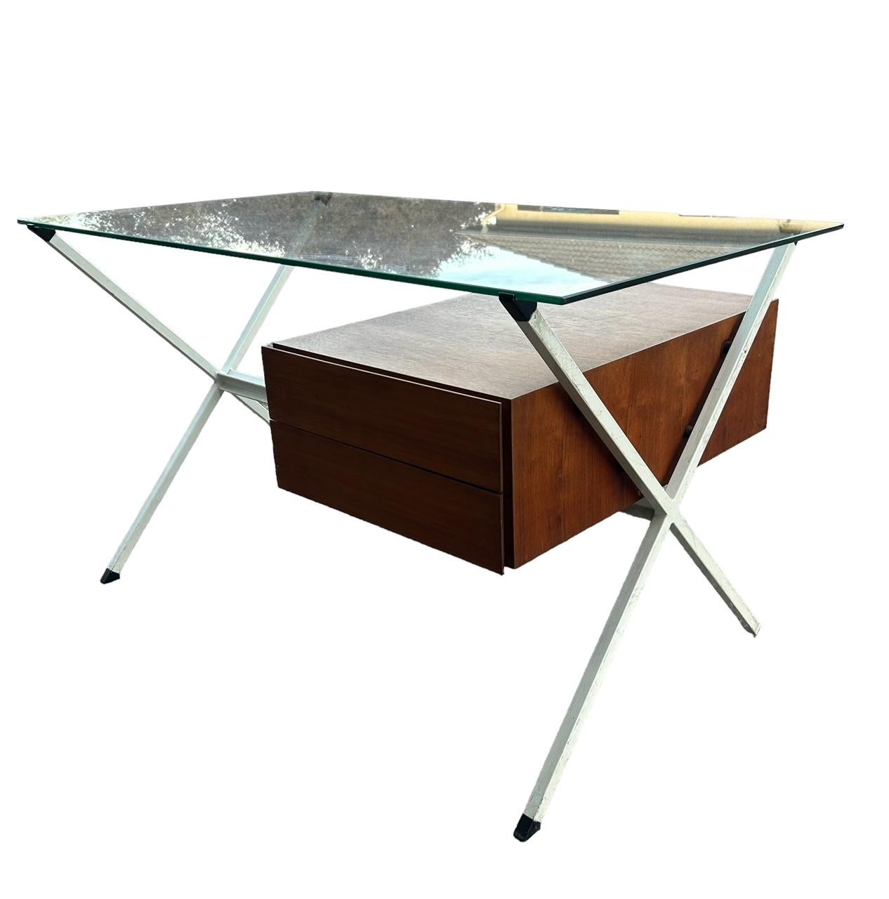 XX secolo Rara scrivania N80 di Franco Albini in vendita