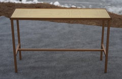 Rare & Early Enrique & Barbara Parker Custom-Made Console Table Signed 1965