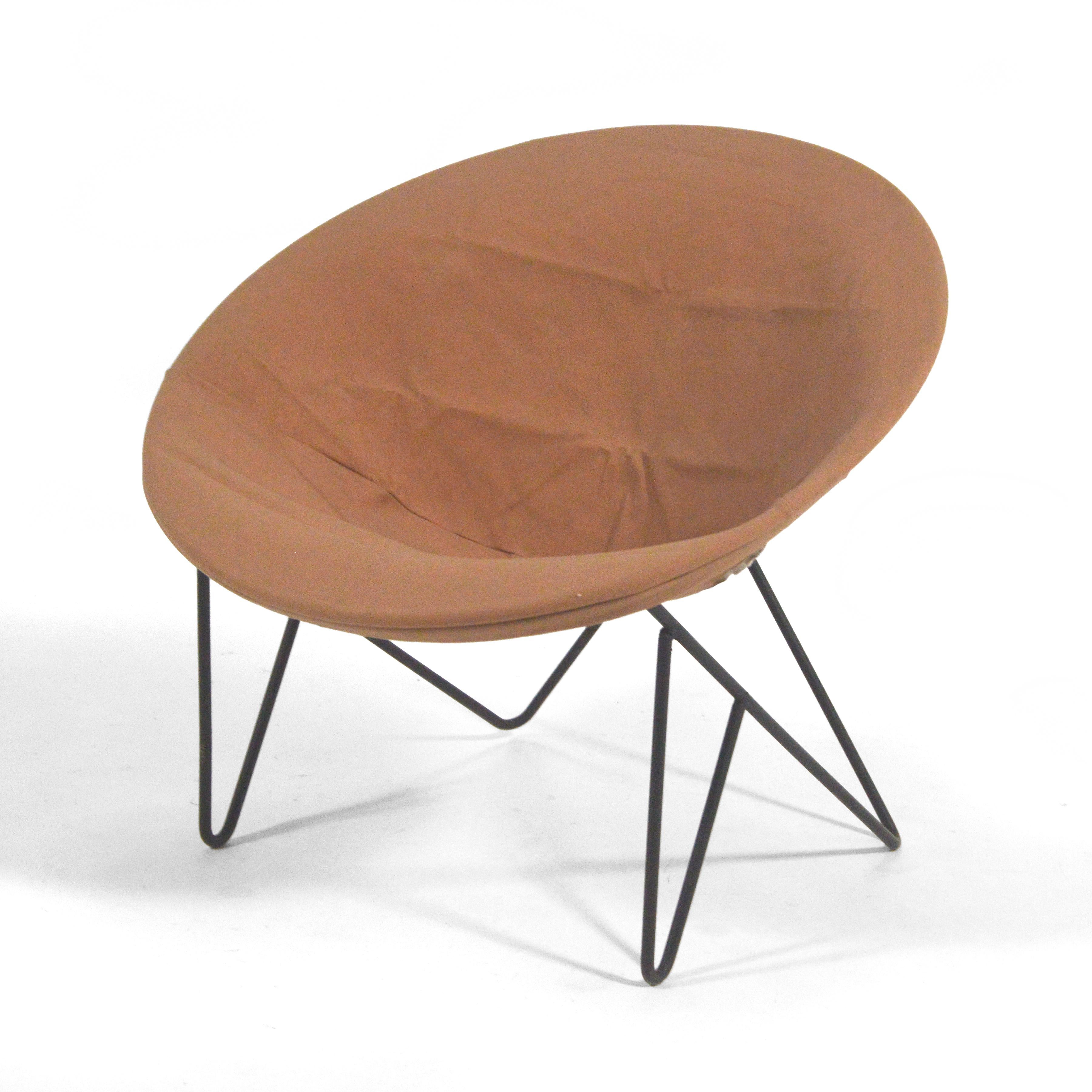 Seltener früher Hedstrom Iron Circle Stuhl im Zustand „Gut“ im Angebot in Highland, IN