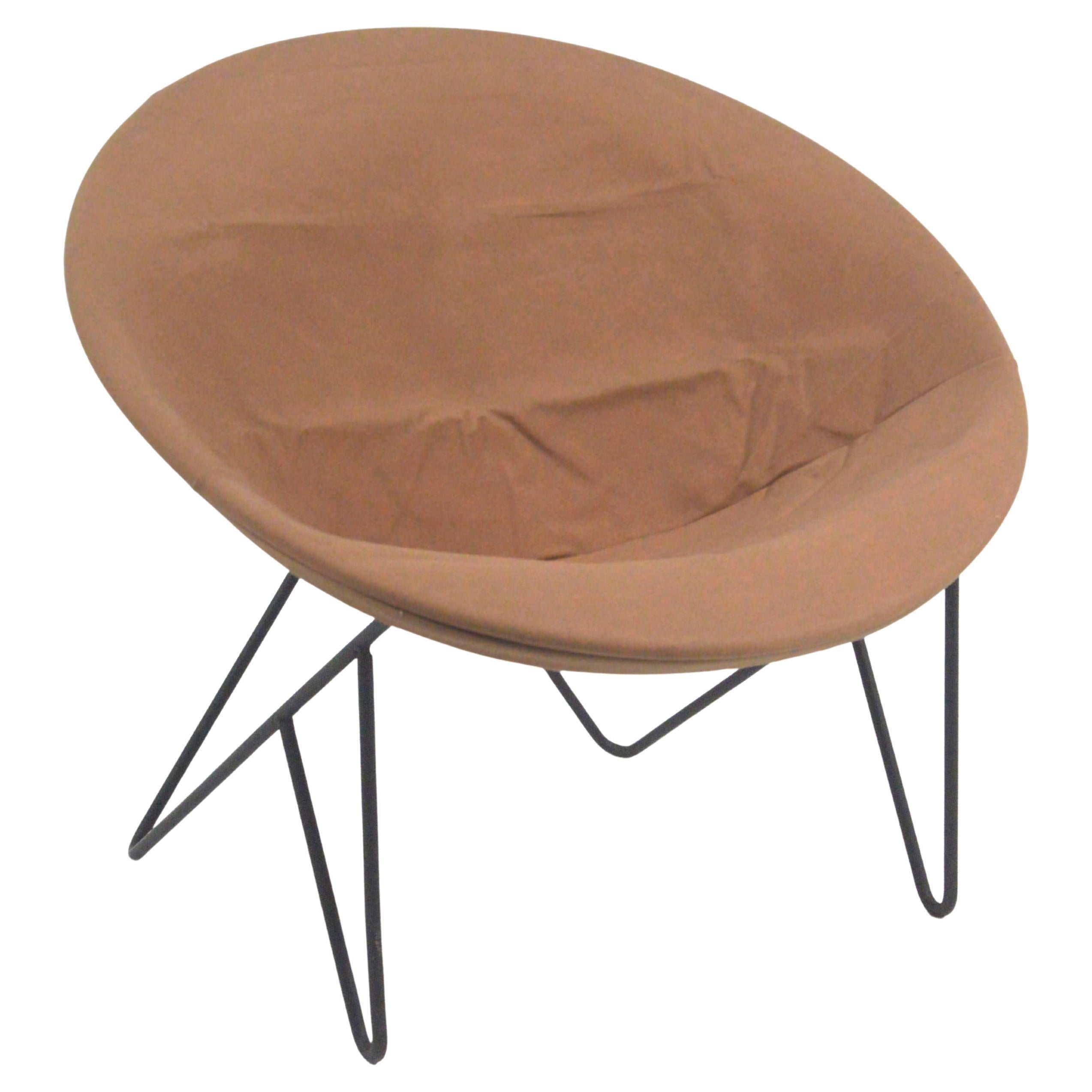Seltener früher Hedstrom Iron Circle Stuhl im Angebot