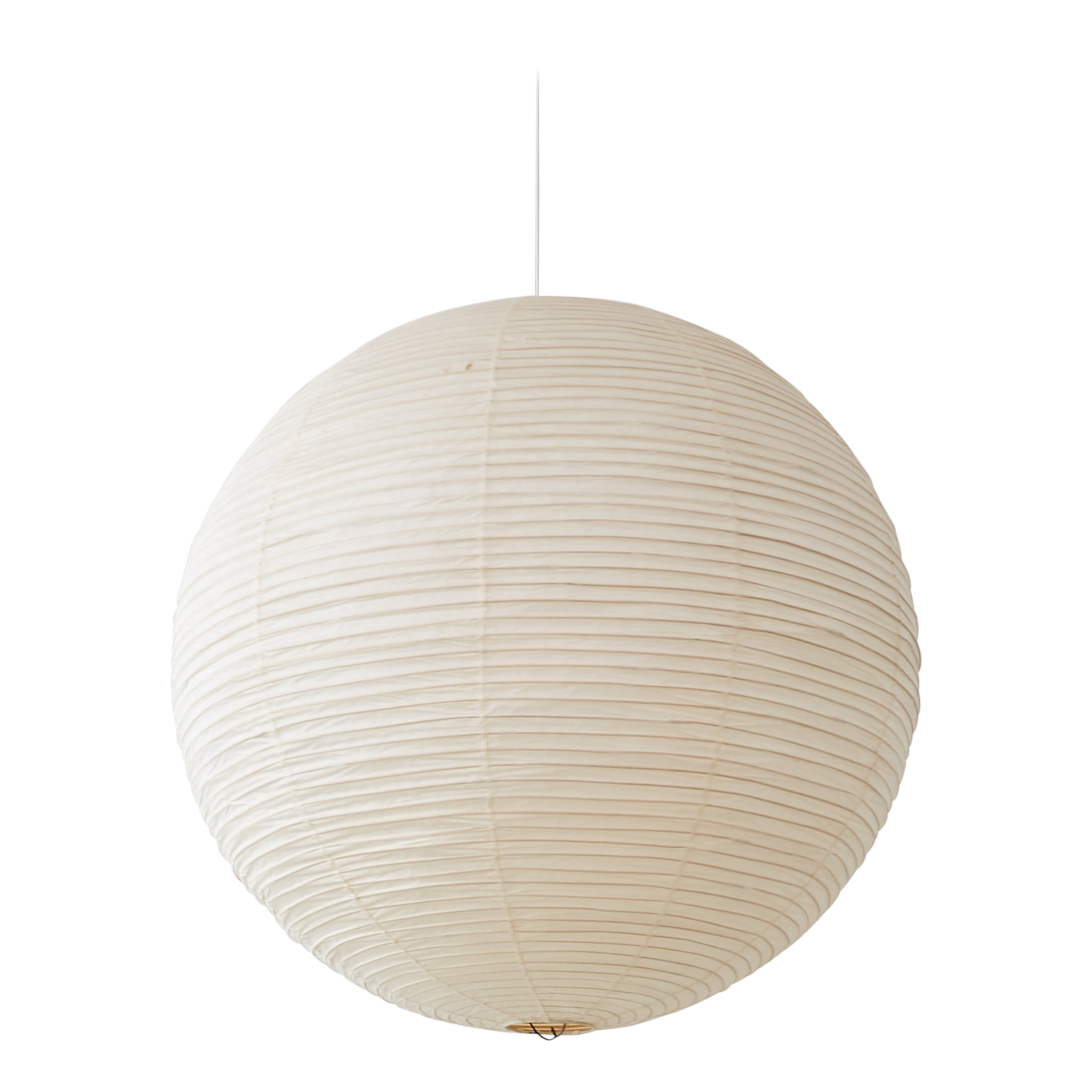 Rare Early Isamu Noguchi Akari Light Sculpture, Model 120A, Largest Globe Size in vendita