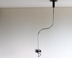 Seltene frühe Joe Colombo Spider Decken- oder Wandleuchte von O-Luce, 1967