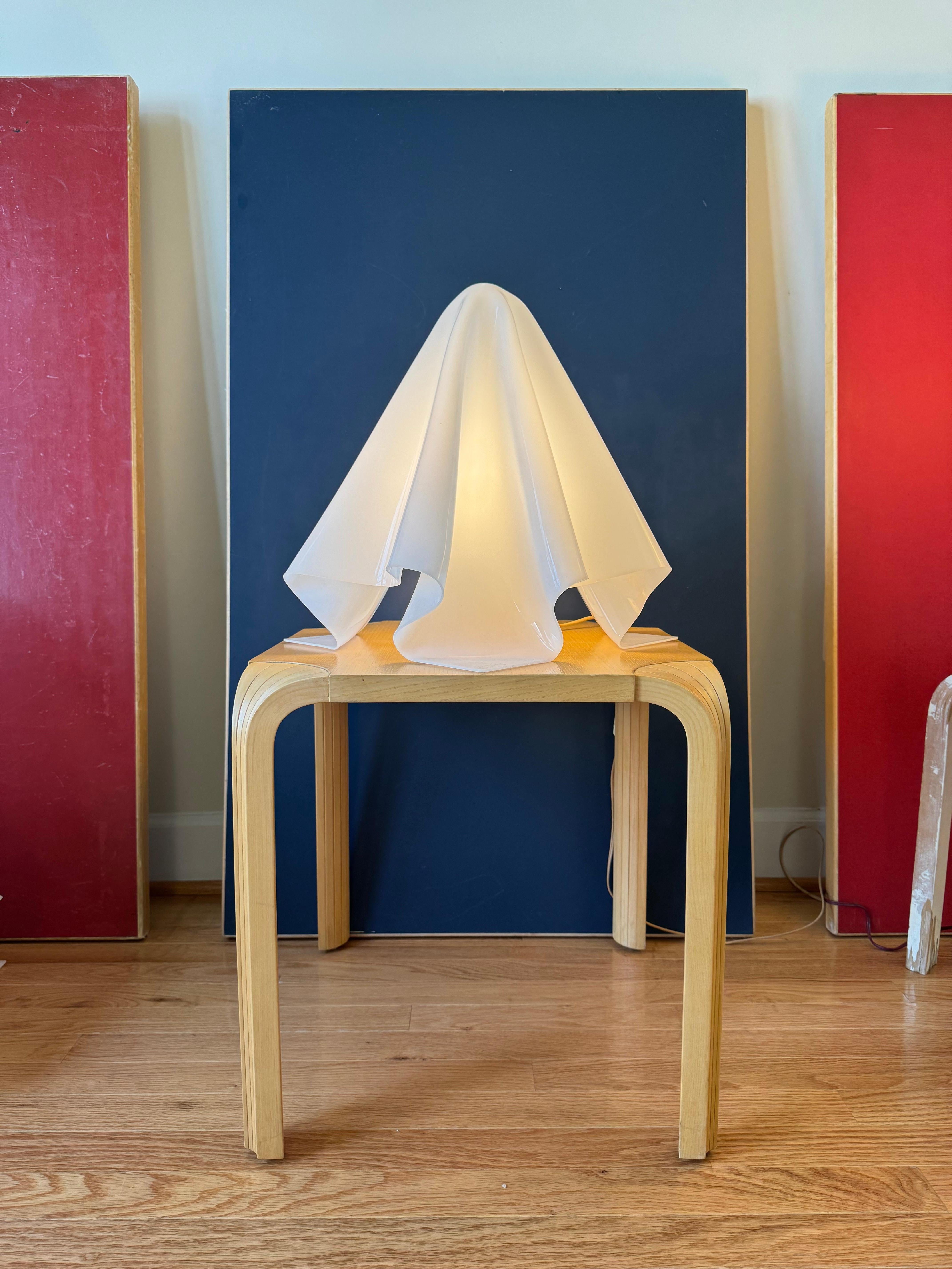 Japanese Rare early K-series (Oba- Q/Ghost) table lamp by Shiro Kuramata (Medium size)