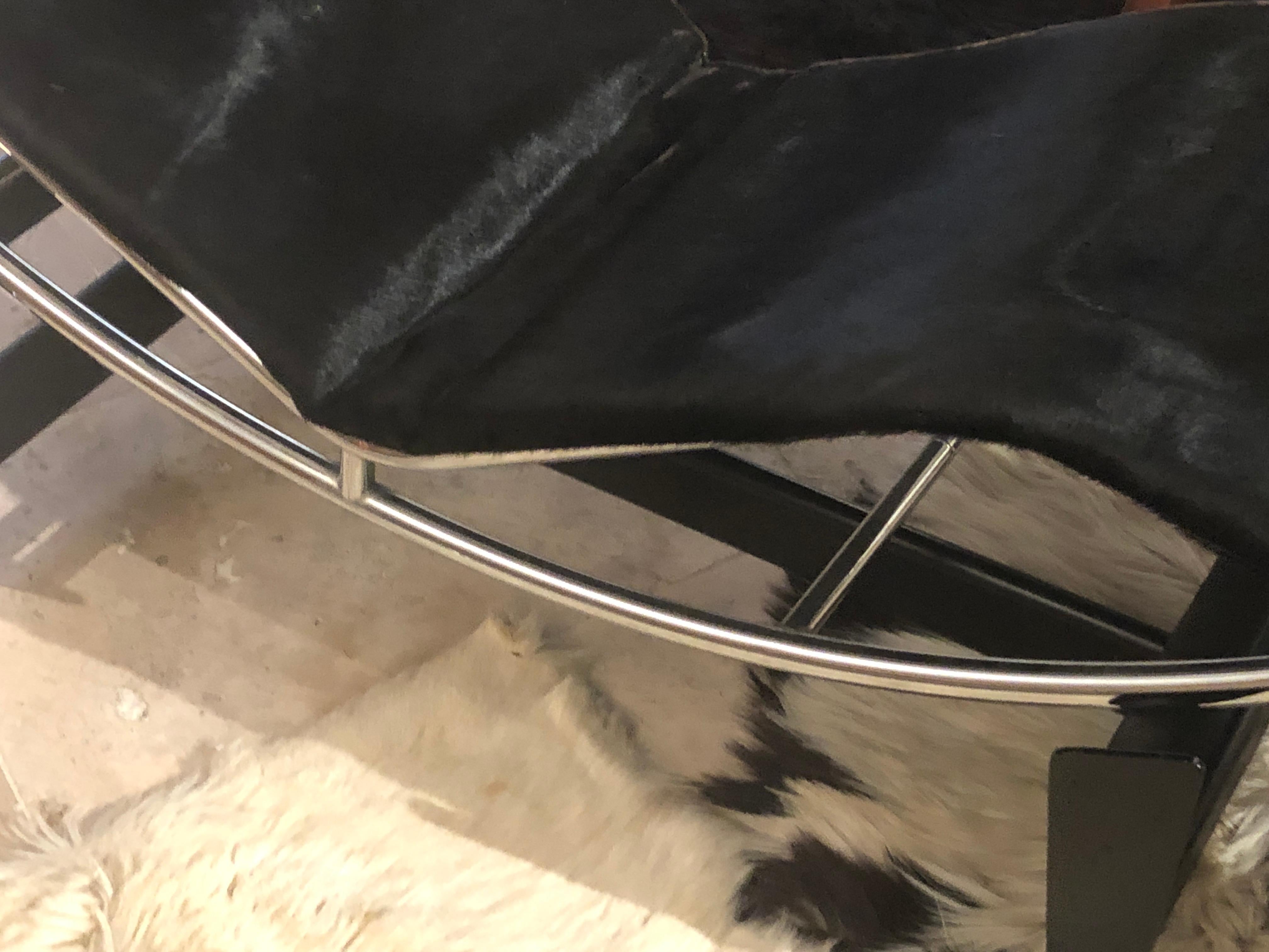 Mid-20th Century Rare Early Le Corbusier LC4 Chaise Lounge Cassina Nr. 979 from circa 1965
