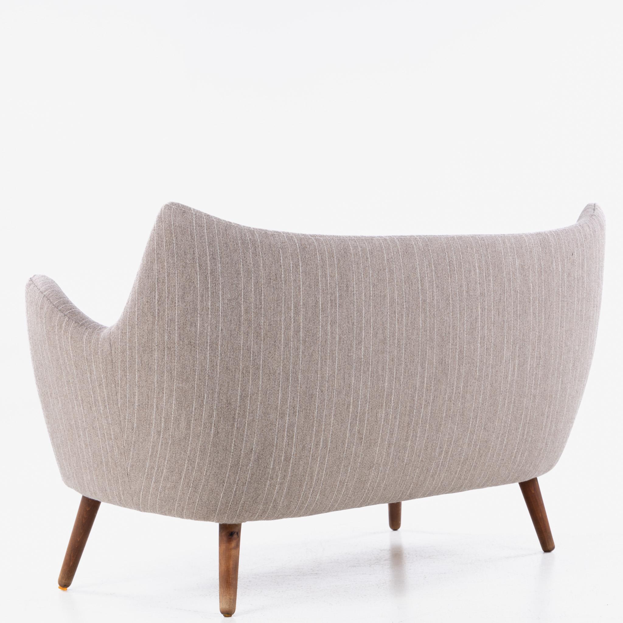 Textile Rare early model 'The Poet’ sofa by Finn Juhl