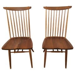 Rare Early Pair of George Nakashima "New Chairs"