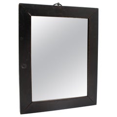 Antique Rare Early Period English Concave Illusion Mirror
