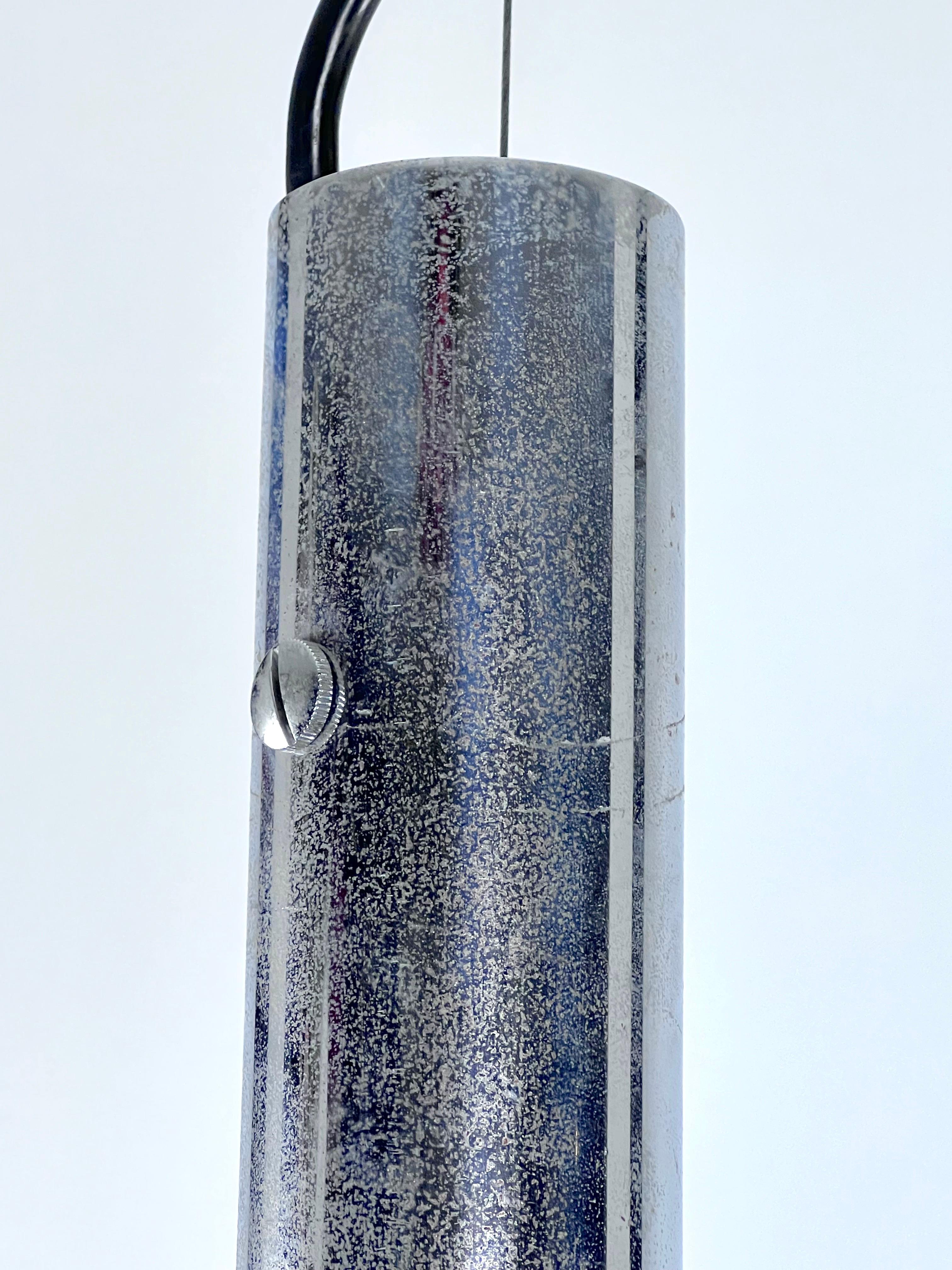 Rare lustre Arteluce de la première série du milieu du siècle dernier, modèle 2097/50. Italie 1958. en vente 6