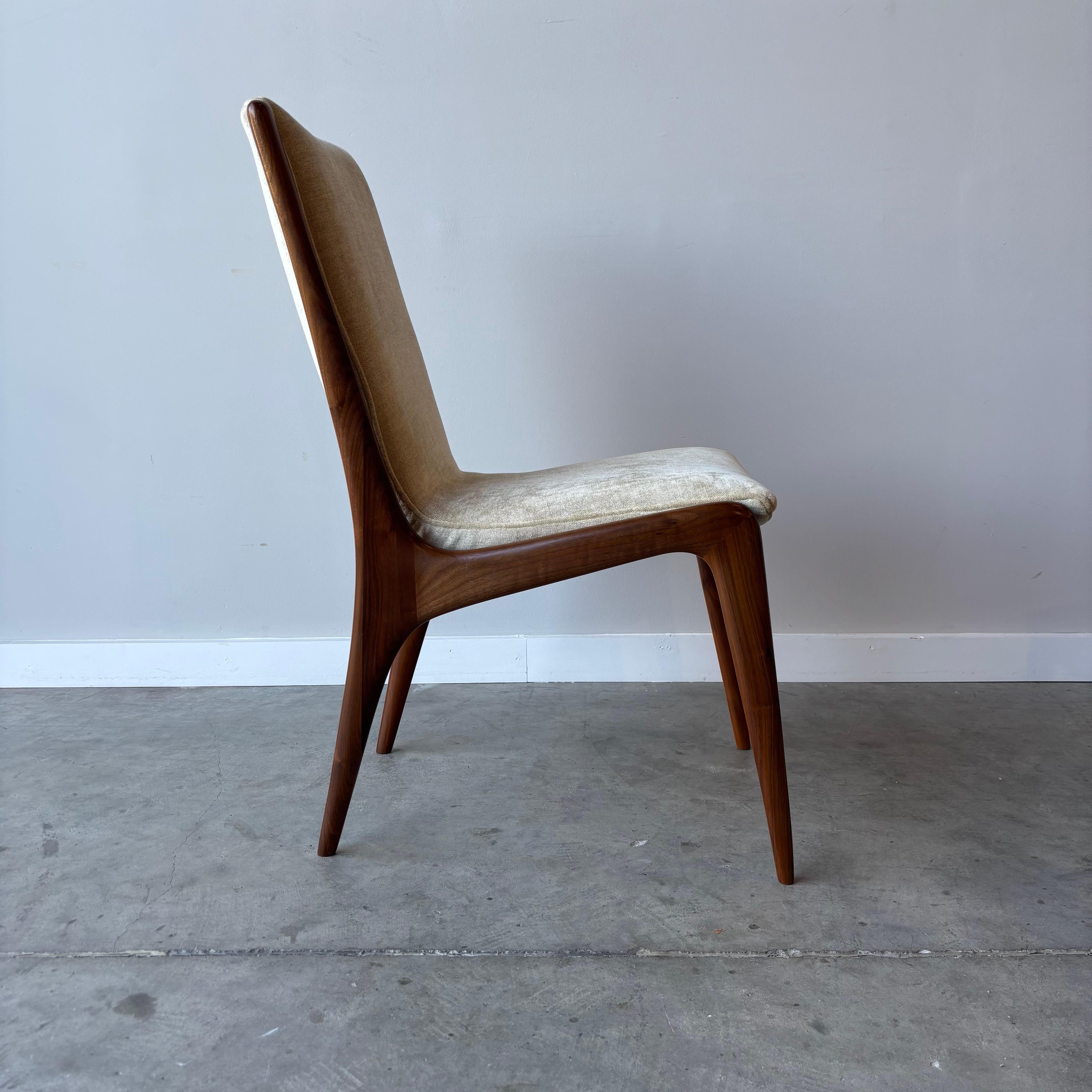 Raro set di sei sedie a fionda Vladimir Kagan, circa 1950 in vendita 4