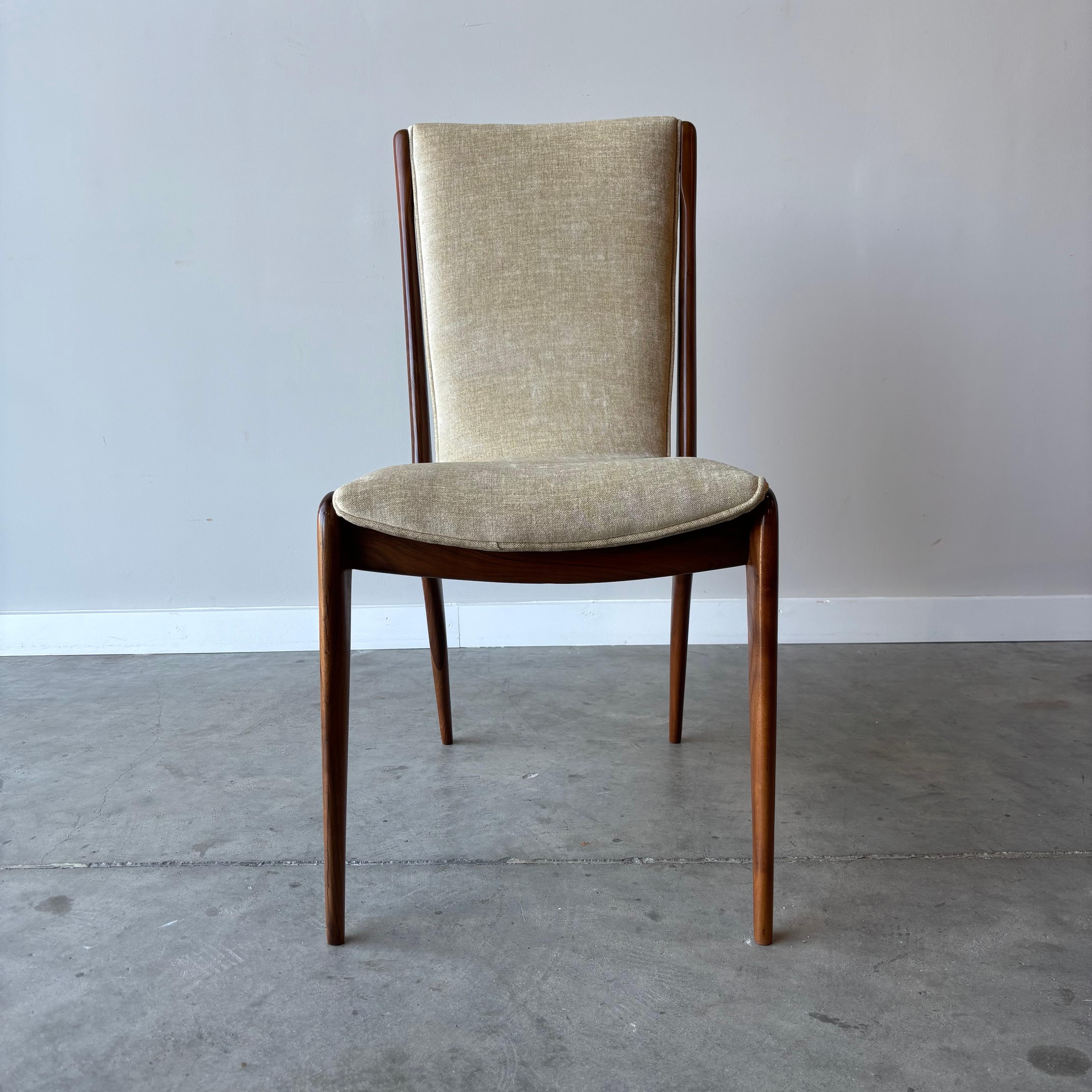 Raro set di sei sedie a fionda Vladimir Kagan, circa 1950 in vendita 2