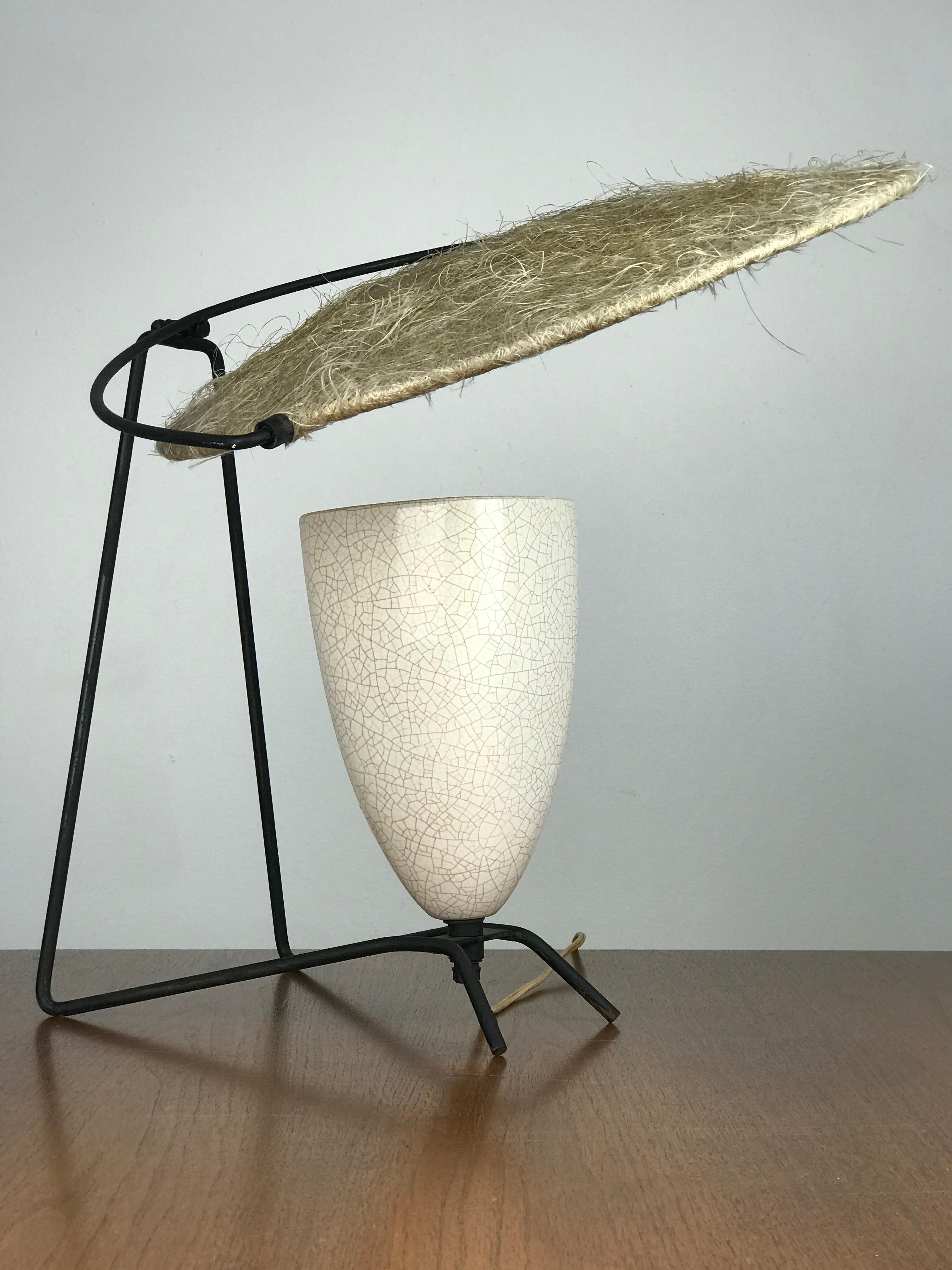 Rare Early Table or Desk Lamp by Mitchell Bobrick for Controlight  4