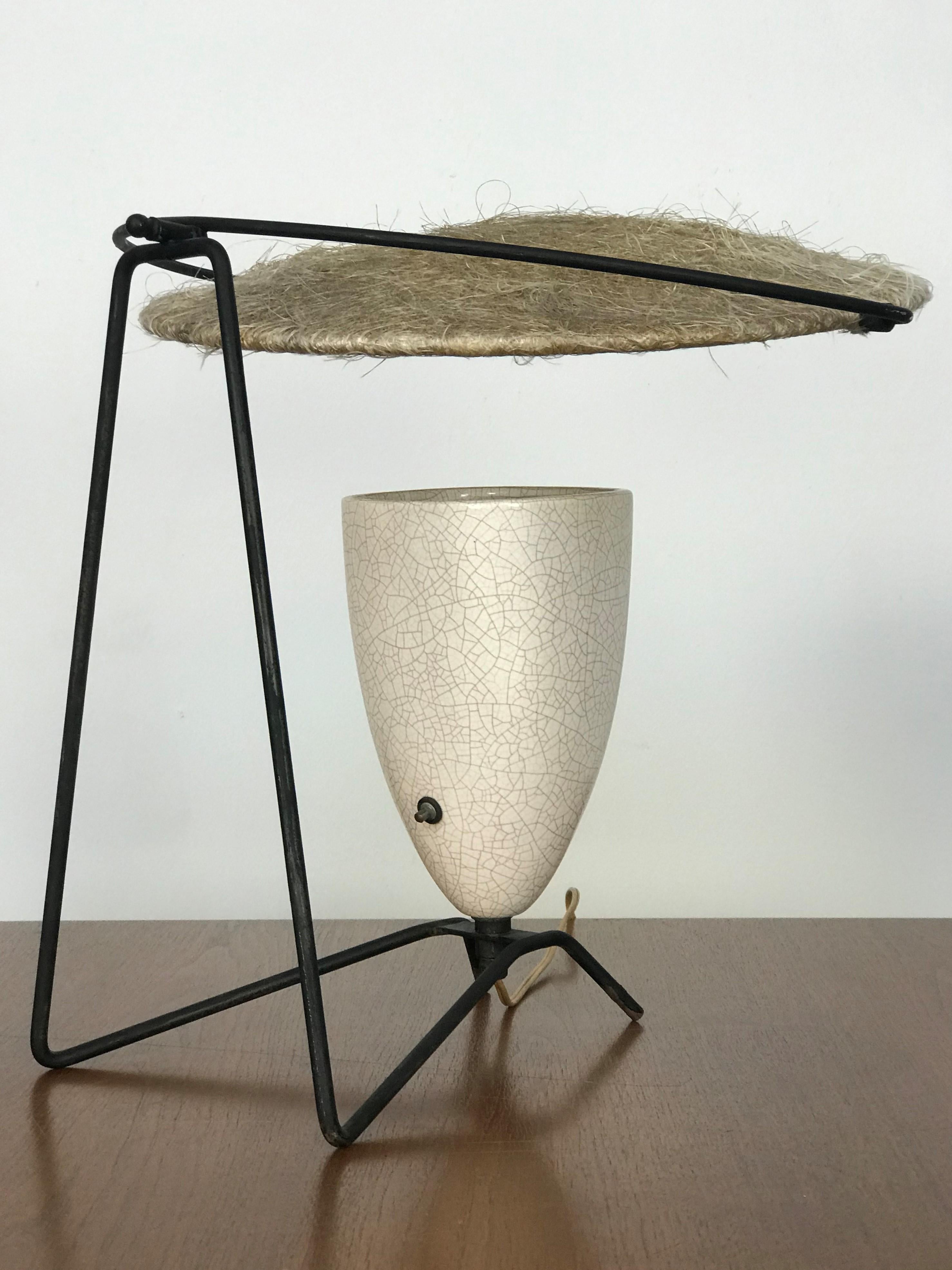 Mid-Century Modern Rare Early Table or Desk Lamp by Mitchell Bobrick for Controlight 