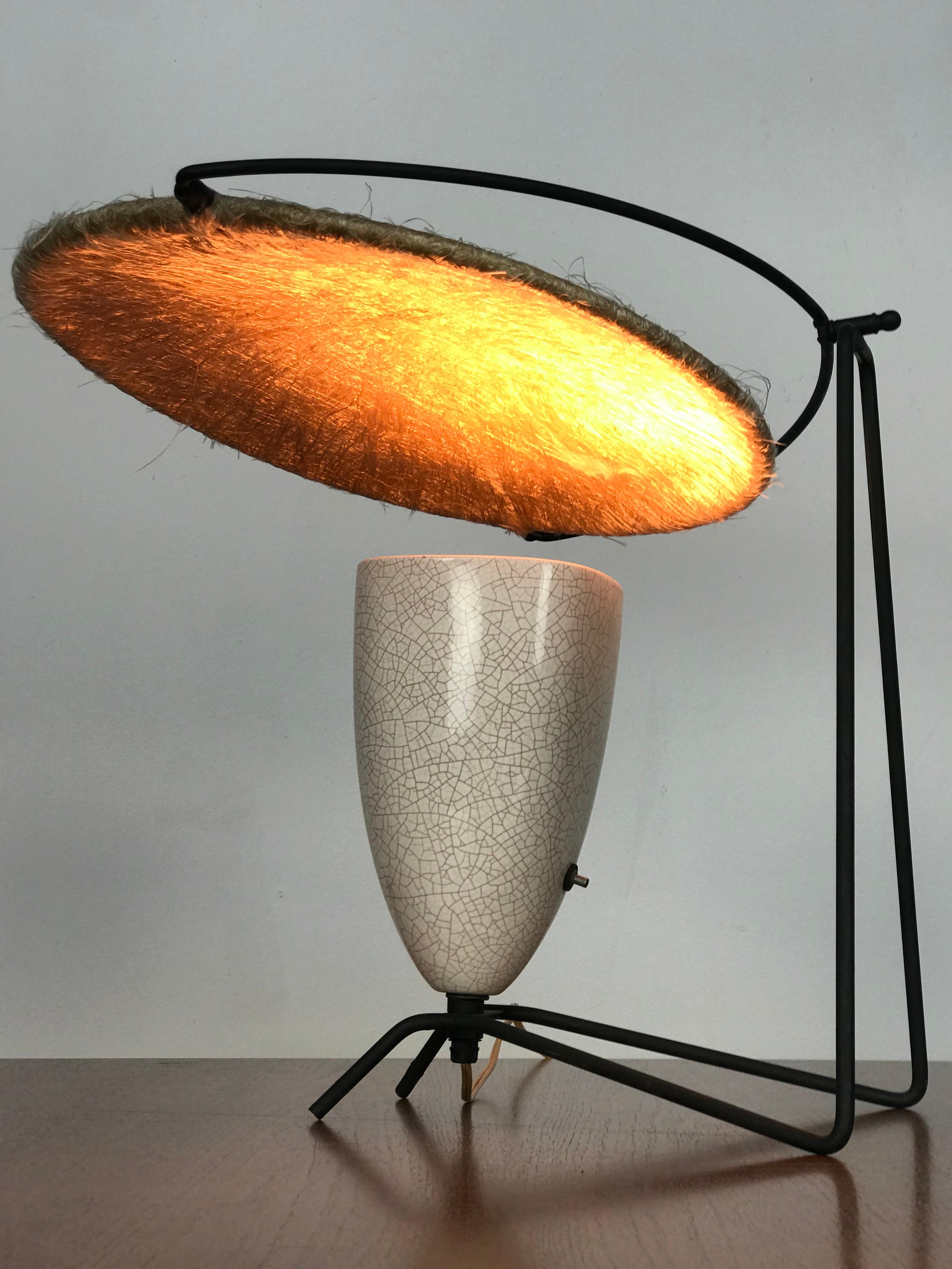 Rare Early Table or Desk Lamp by Mitchell Bobrick for Controlight  In Good Condition In St.Petersburg, FL