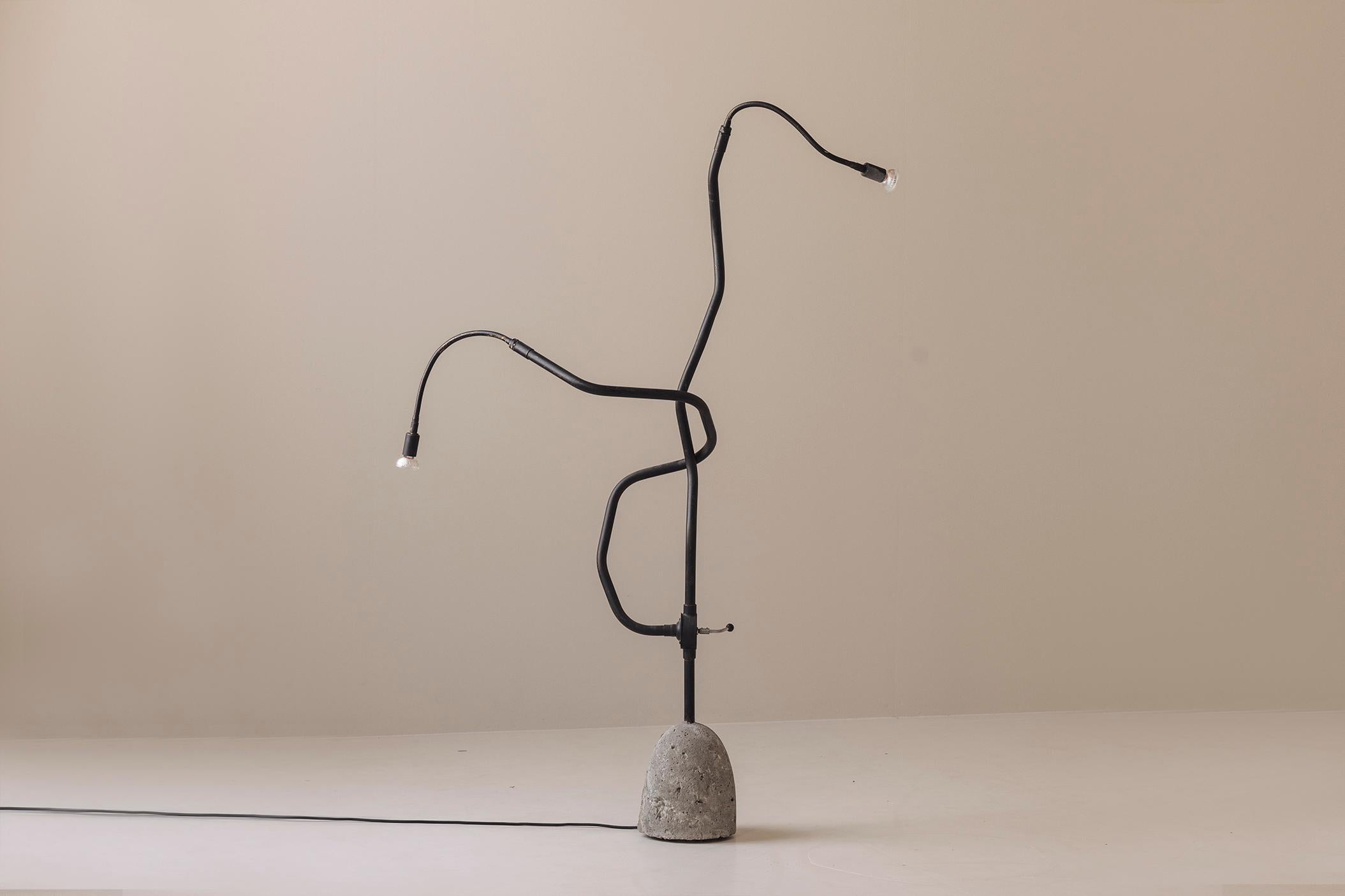 Rare lampadaire 'Tree' de Ron Arad pour One Off Ltd, vers 1984. Bon état - En vente à Antwerp, BE