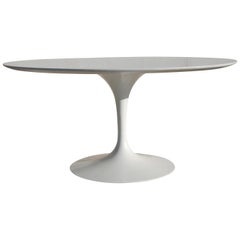 Vintage Rare Early Version S-35-A Saarinen Tulip Table