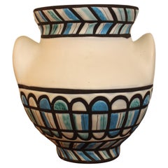 Rare vase "with ears” by Roger Capron, France, circa 1950