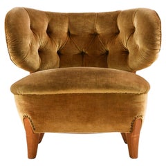 Rare Easy Chair by Otto Schulz, 1940s