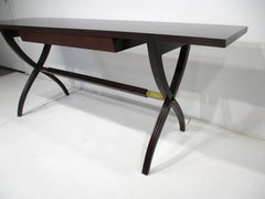 Rare Dunbar Console Table / Desk by Edward Wormley