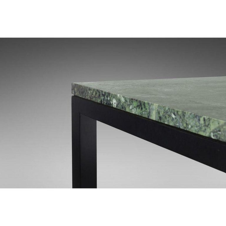 Edward Wormley for Dunbar Green Marble Cocktail Table / Coffee Table, c