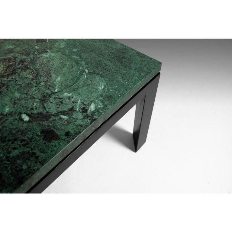 Edward Wormley for Dunbar Green Marble Cocktail Table / Coffee Table, c