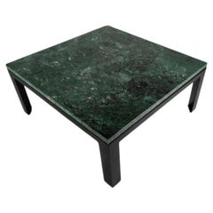 Edward Wormley for Dunbar Green Marble Cocktail Table / Coffee Table, c. 1950s
