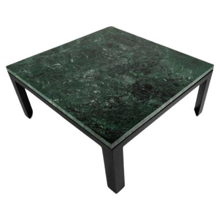 Edward Wormley for Dunbar Green Marble Cocktail Table / Coffee Table, c