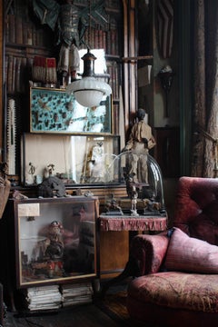 Rare Edwardian Doriclite Moonstone Opaline Glass Jefferson Pendant Light