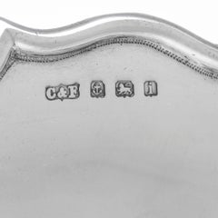 Rare Edwardian Sterling Silver Strawberry Serving Dish - Hallmarked in 1908