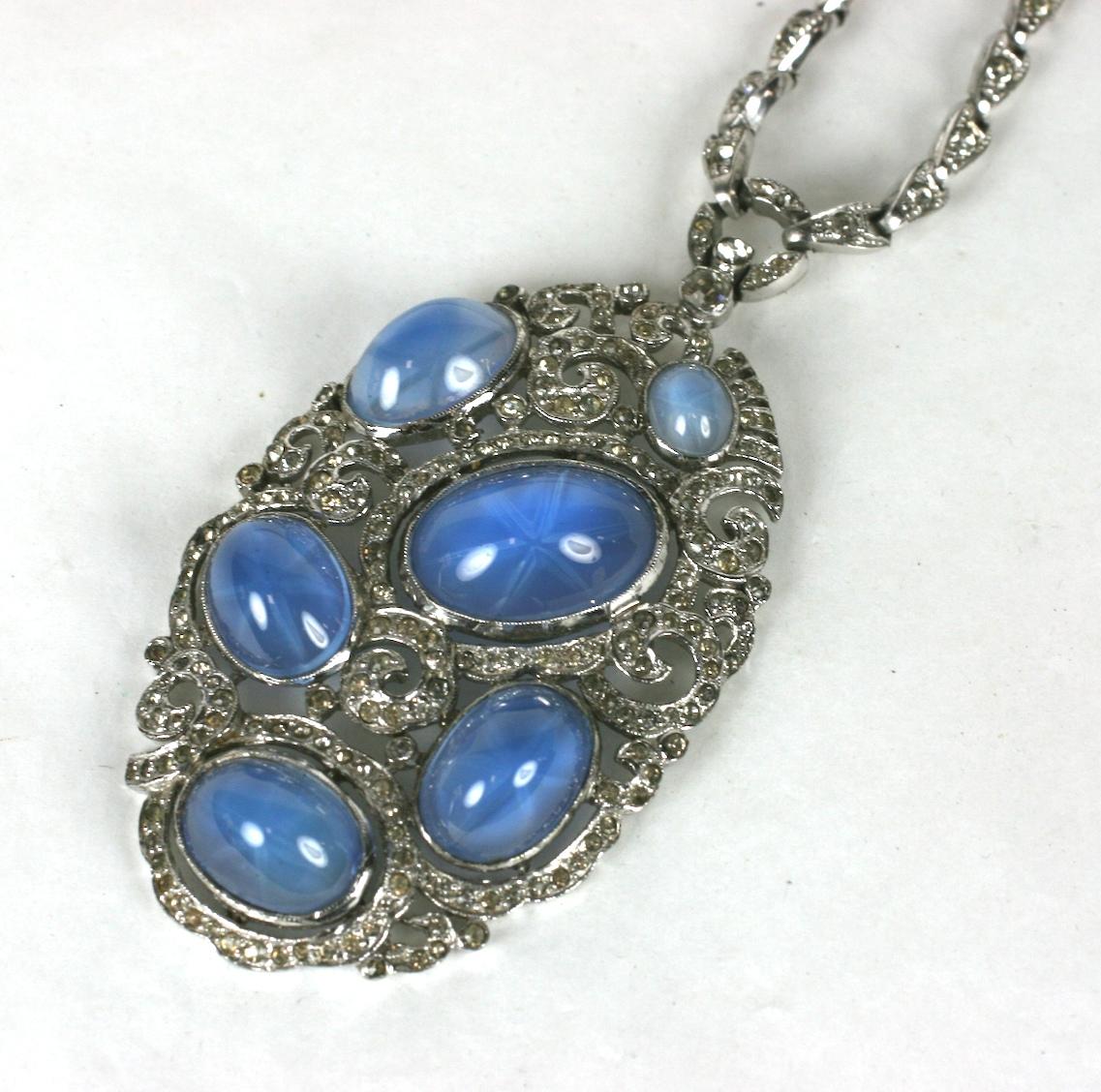 star sapphire necklace