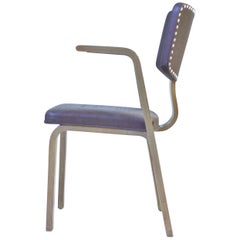 Seltener Eero Saarinen 'Grashüpfer'-Sessel aus laminierter Birke, 1946