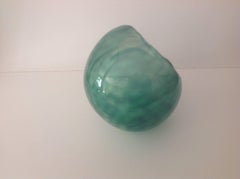 Rare Egg Form Graal Vase by Edvin Ohstrom for Orrefors