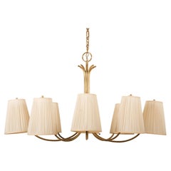 Used Rare Eight Arms Chandelier by Josef Frank for Kalmar