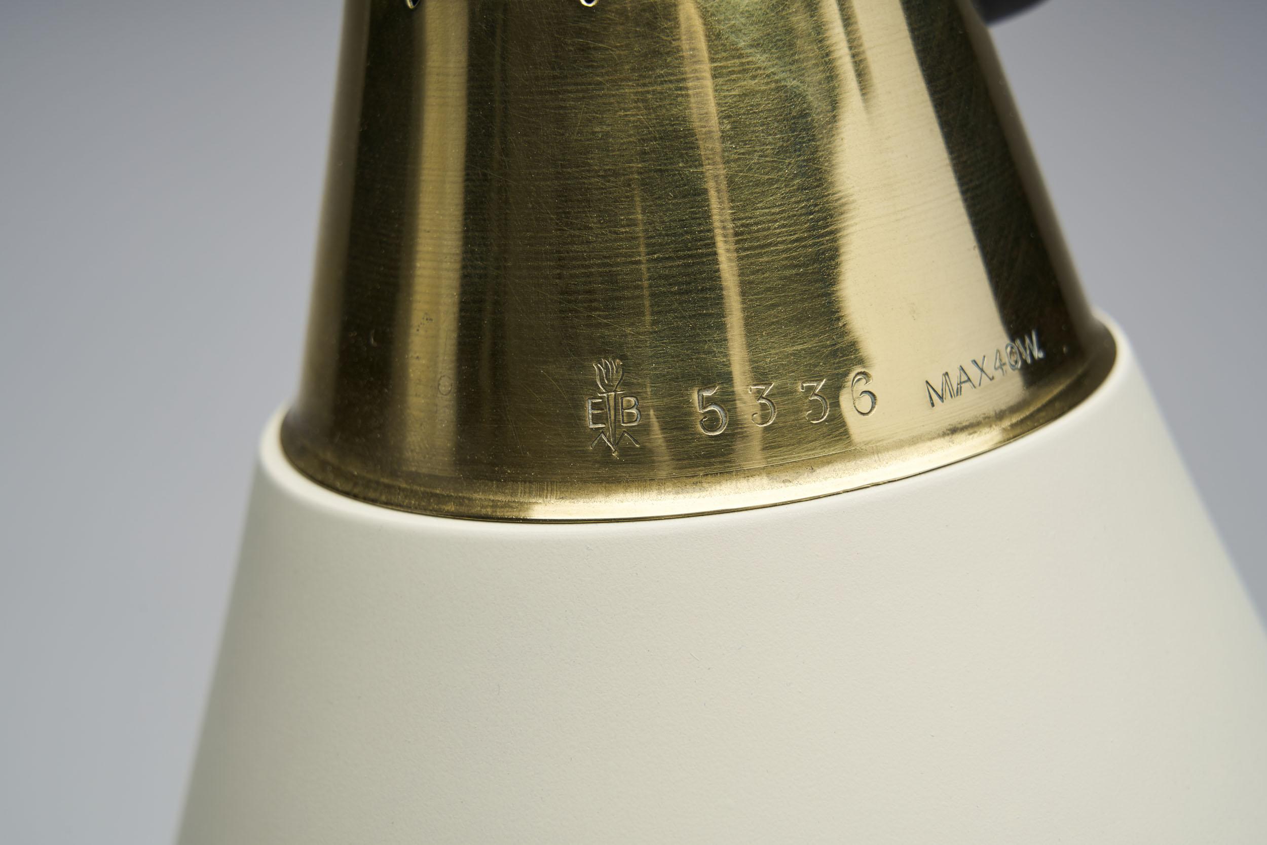 Rare Einar Bäckström “EB 5336” Floor Lamp, Sweden, 1950s 8