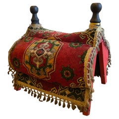 Rare Elaborate Traditional Wool Turkish Camel Saddle