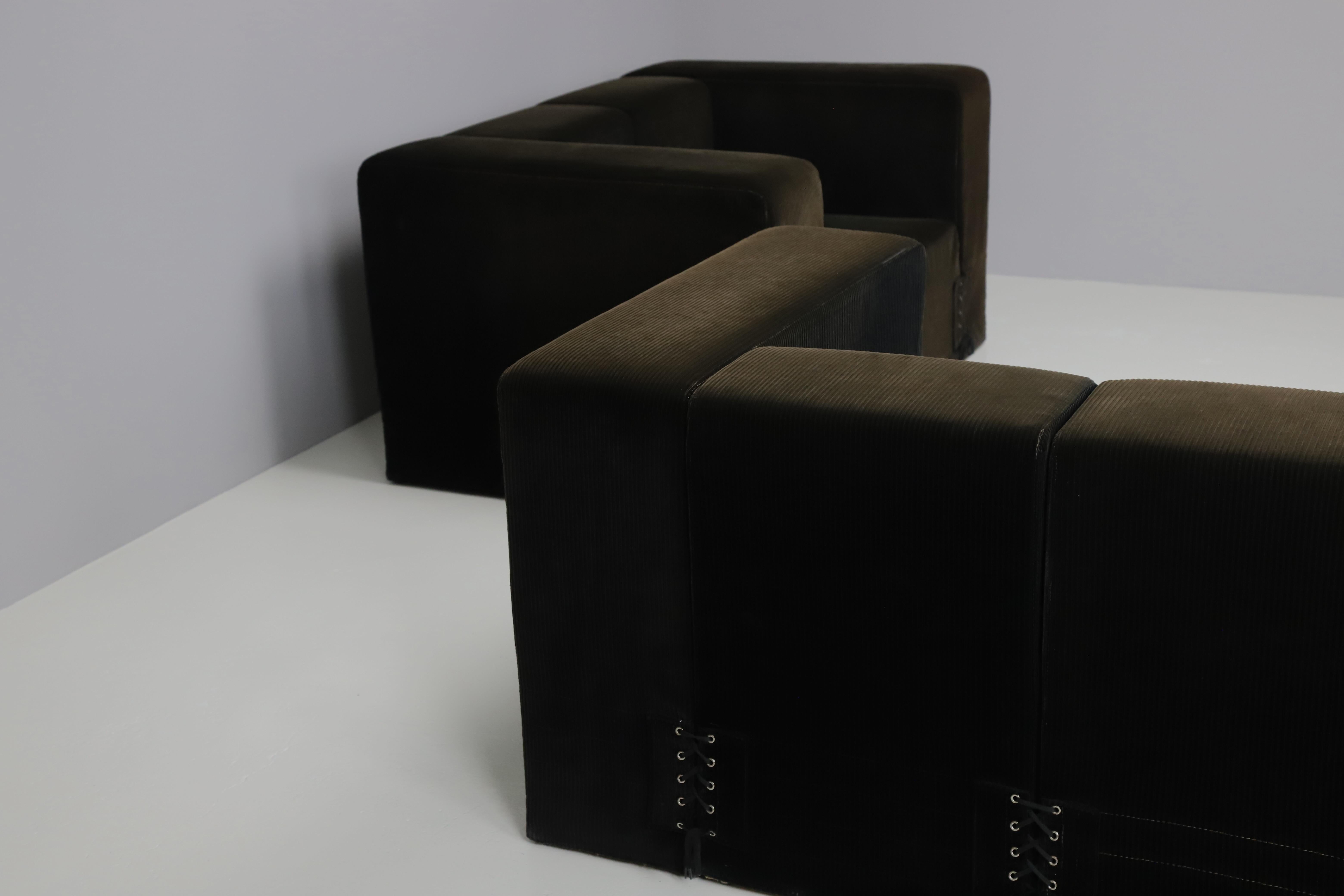 Seltene modulare Sofas „Elefante“ von Roberto Pamio für Stilwood, 1973 im Angebot 5