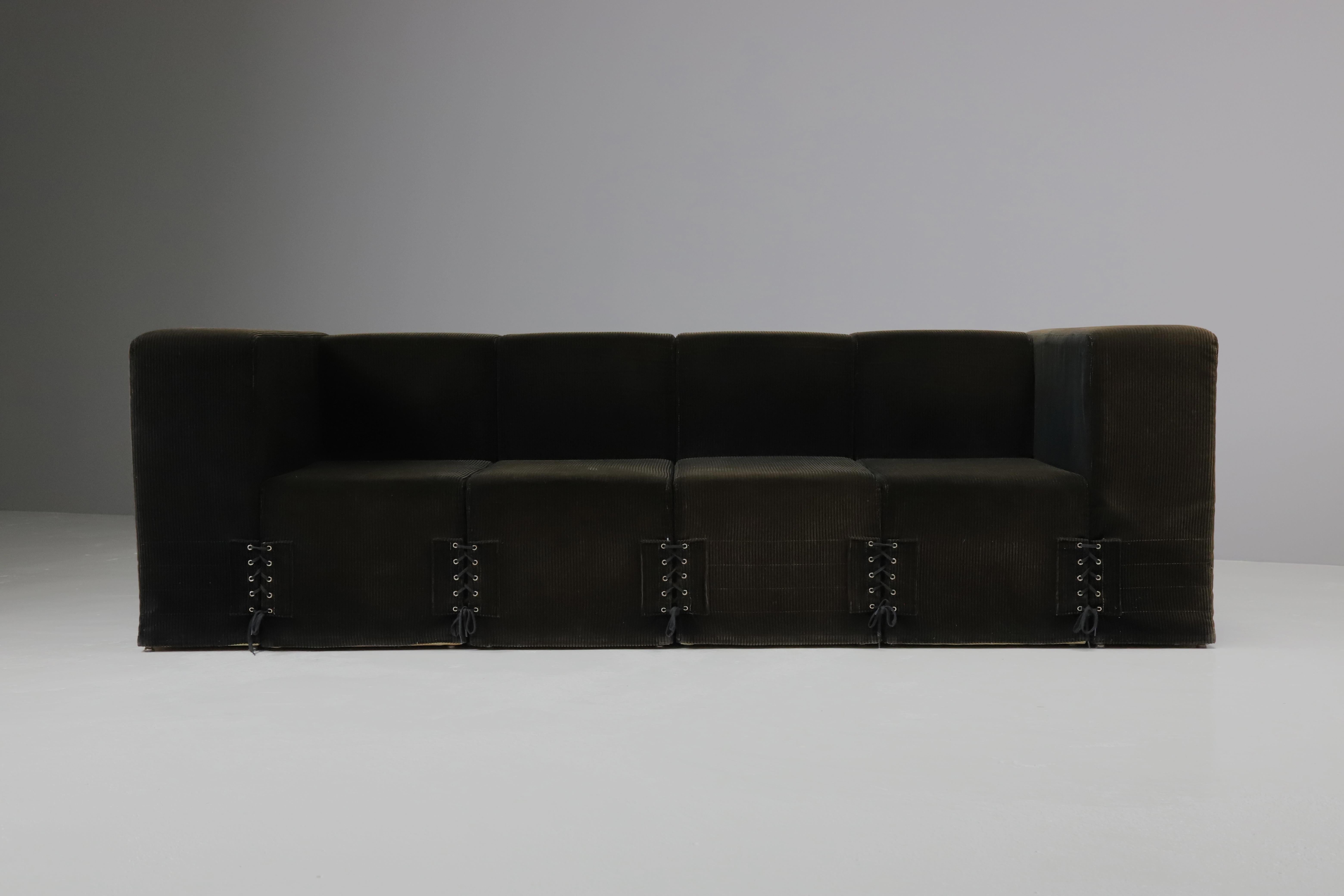 Seltene modulare Sofas „Elefante“ von Roberto Pamio für Stilwood, 1973 im Angebot 6