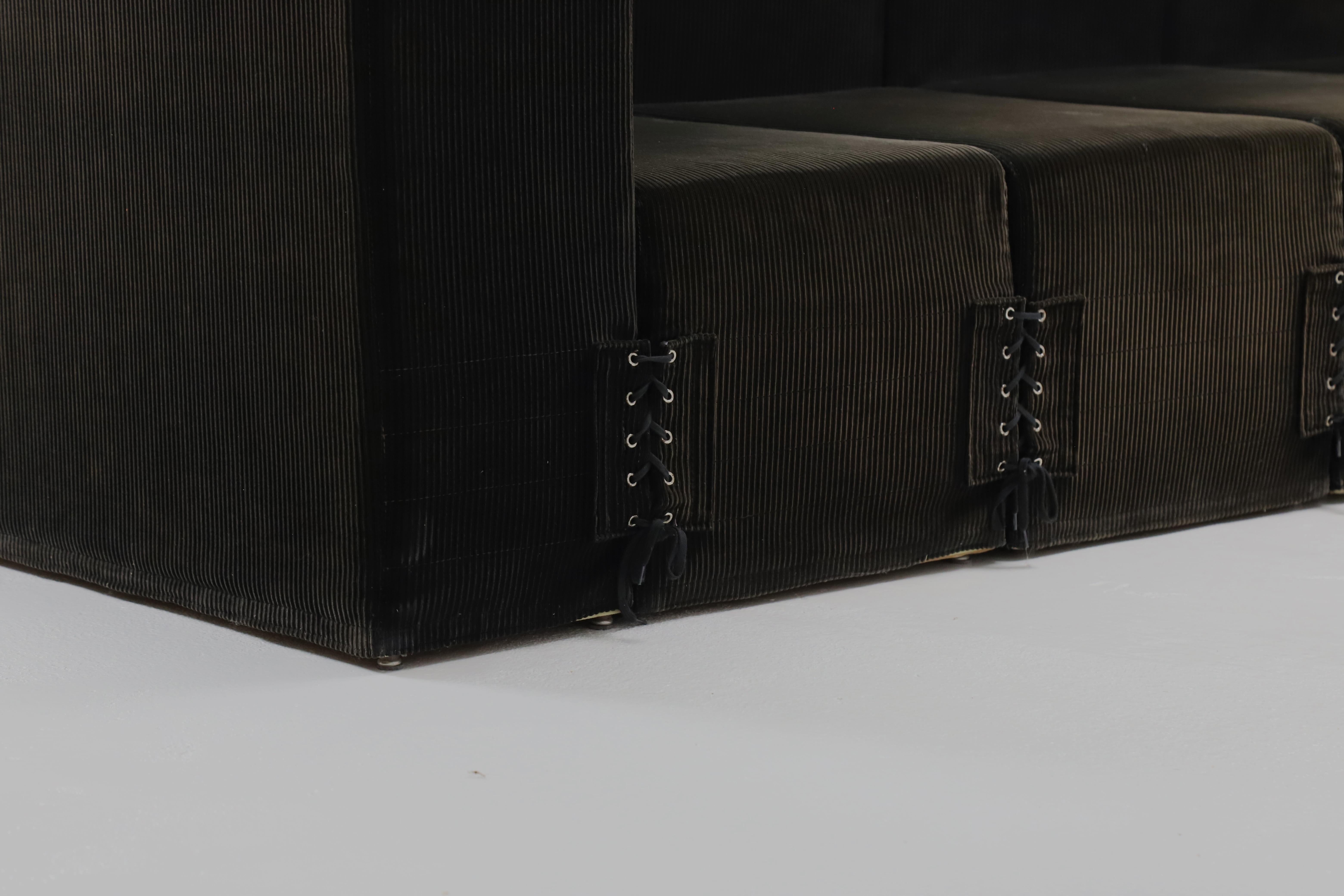 Seltene modulare Sofas „Elefante“ von Roberto Pamio für Stilwood, 1973 im Angebot 2