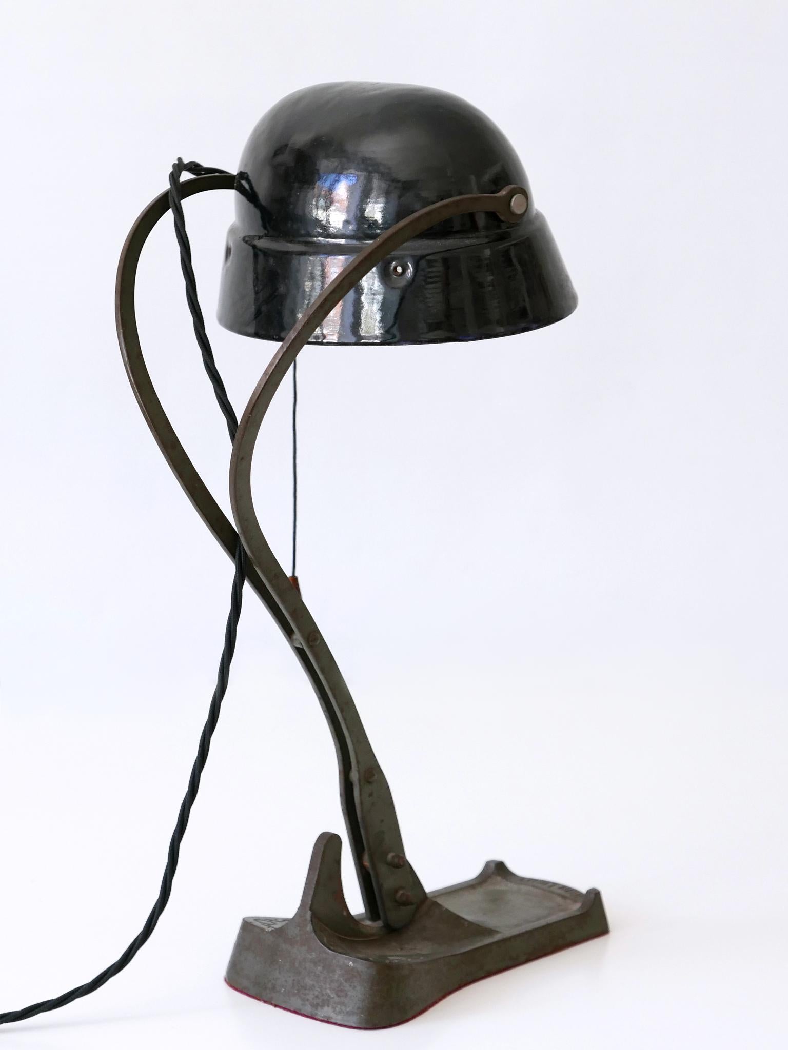 Rare & Elegant Art Nouveau Desk Light or Table Lamp 'Rein Licht' 1910s Germany For Sale 9