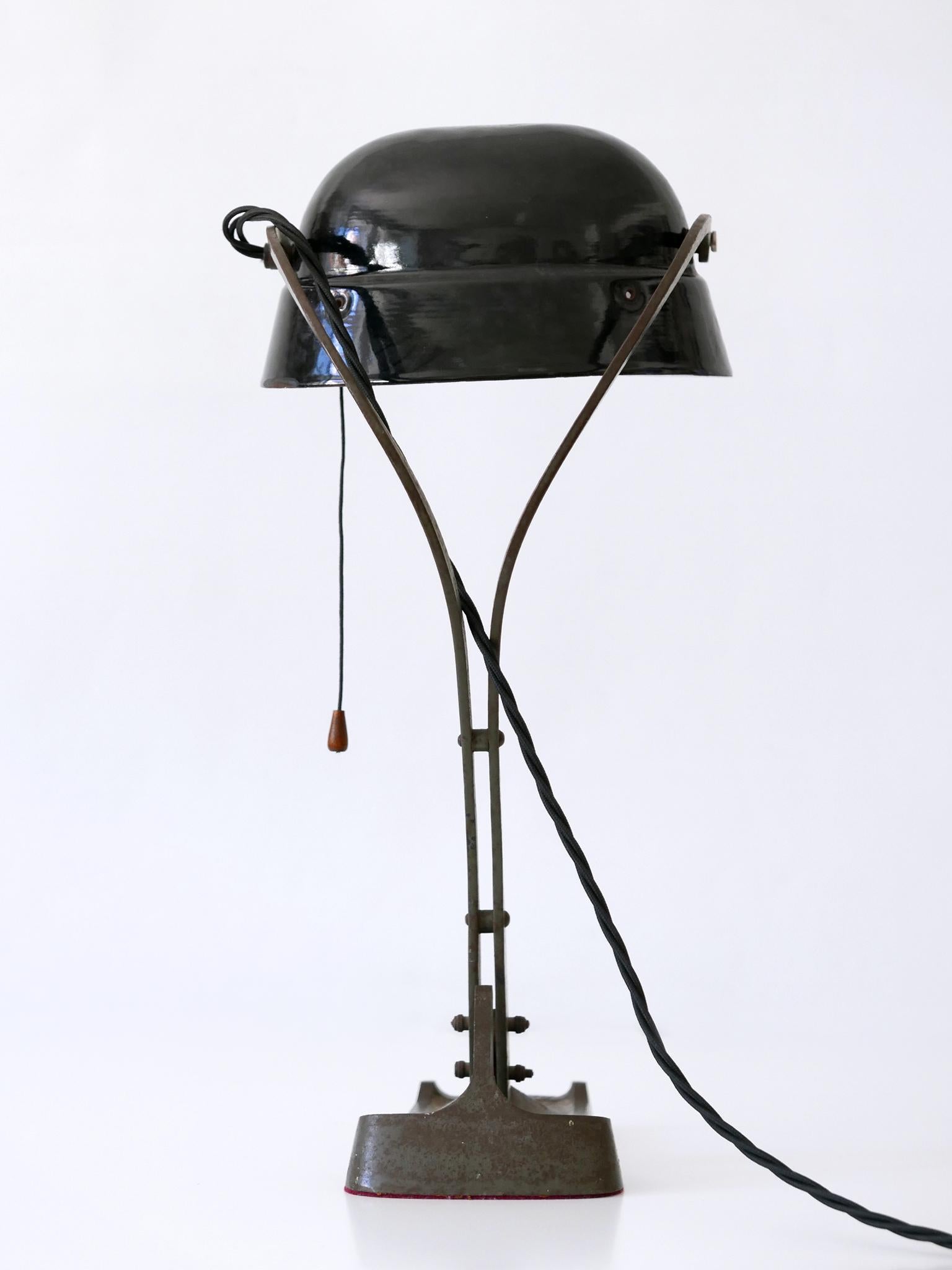 Rare & Elegant Art Nouveau Desk Light or Table Lamp 'Rein Licht' 1910s Germany For Sale 10