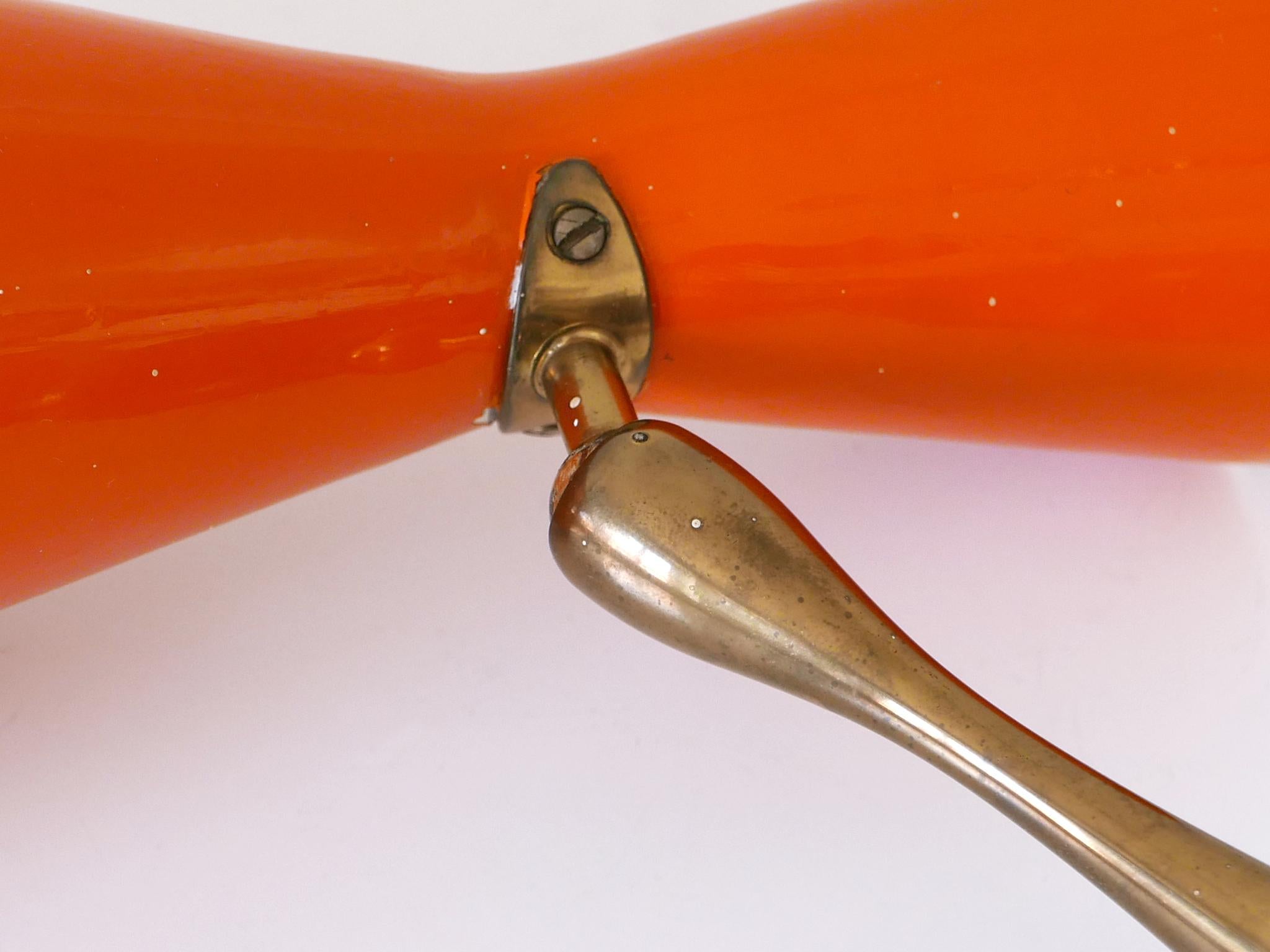 Raro y elegante candelabro o aplique diábolo moderno de mediados de siglo Alemania Años 50 en venta 9
