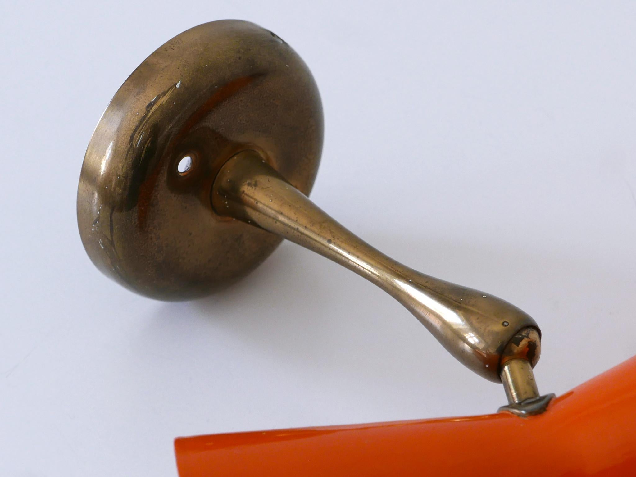 Raro y elegante candelabro o aplique diábolo moderno de mediados de siglo Alemania Años 50 en venta 10