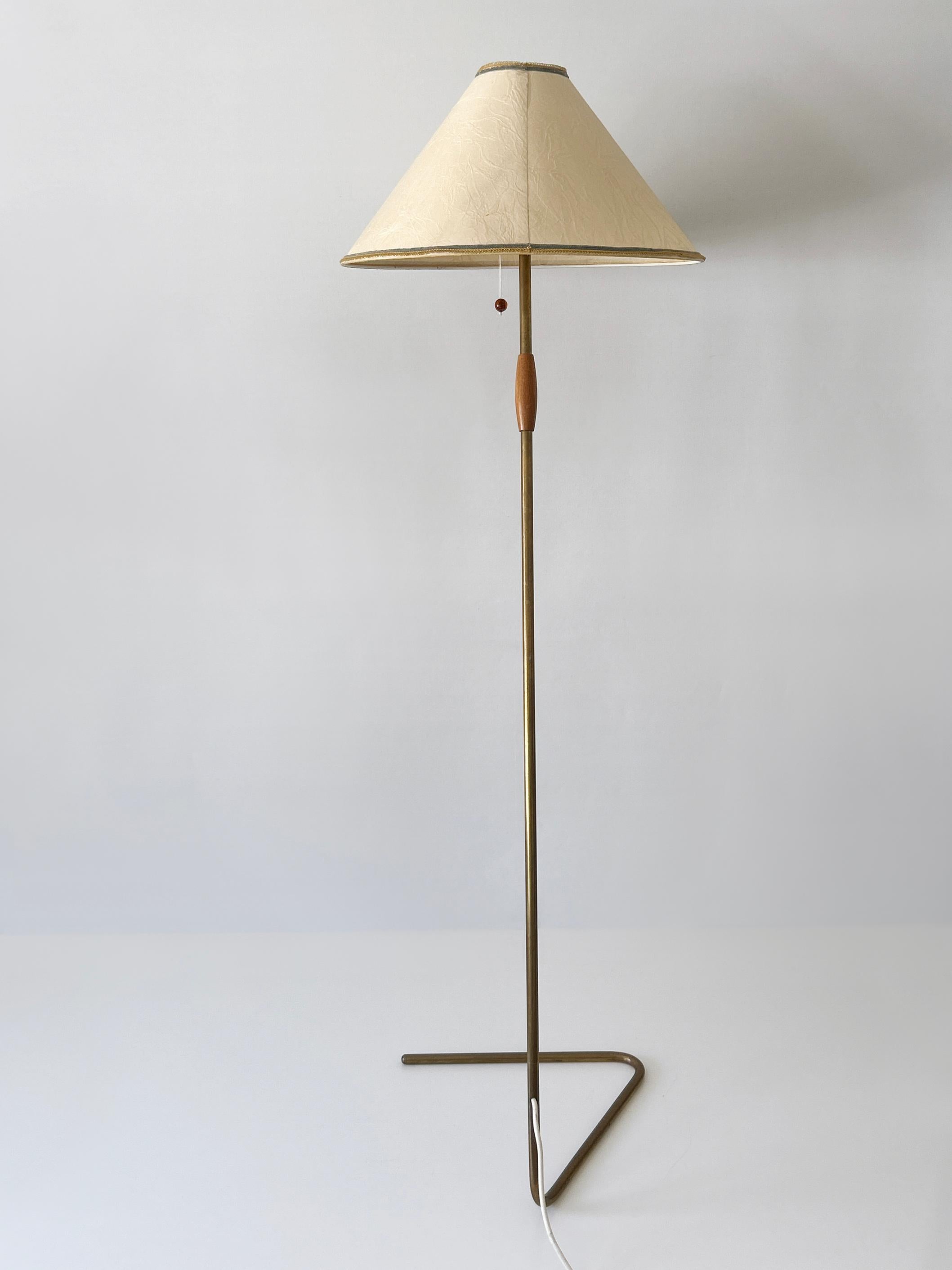 Rare et élégant lampadaire moderne du milieu du siècle 'Flamingo' par J.T. Kalmar 1960s en vente 3
