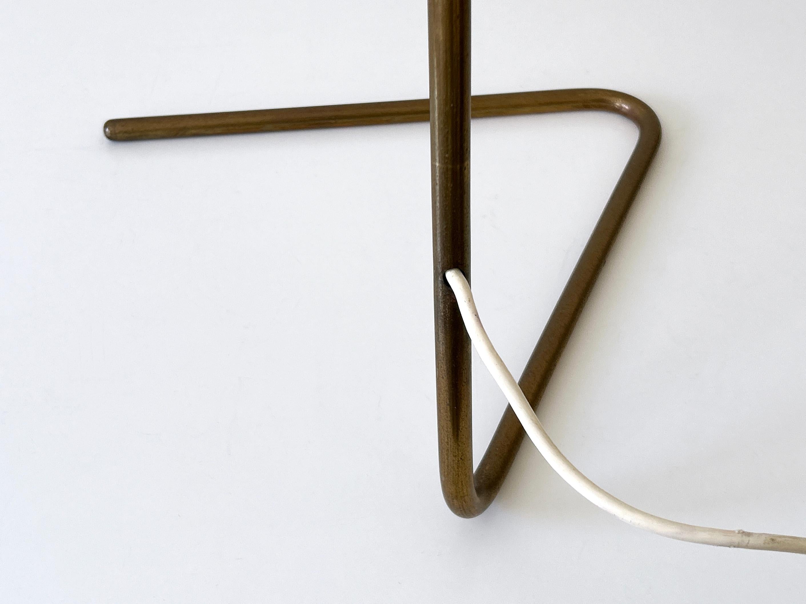 Rare et élégant lampadaire moderne du milieu du siècle 'Flamingo' par J.T. Kalmar 1960s en vente 11