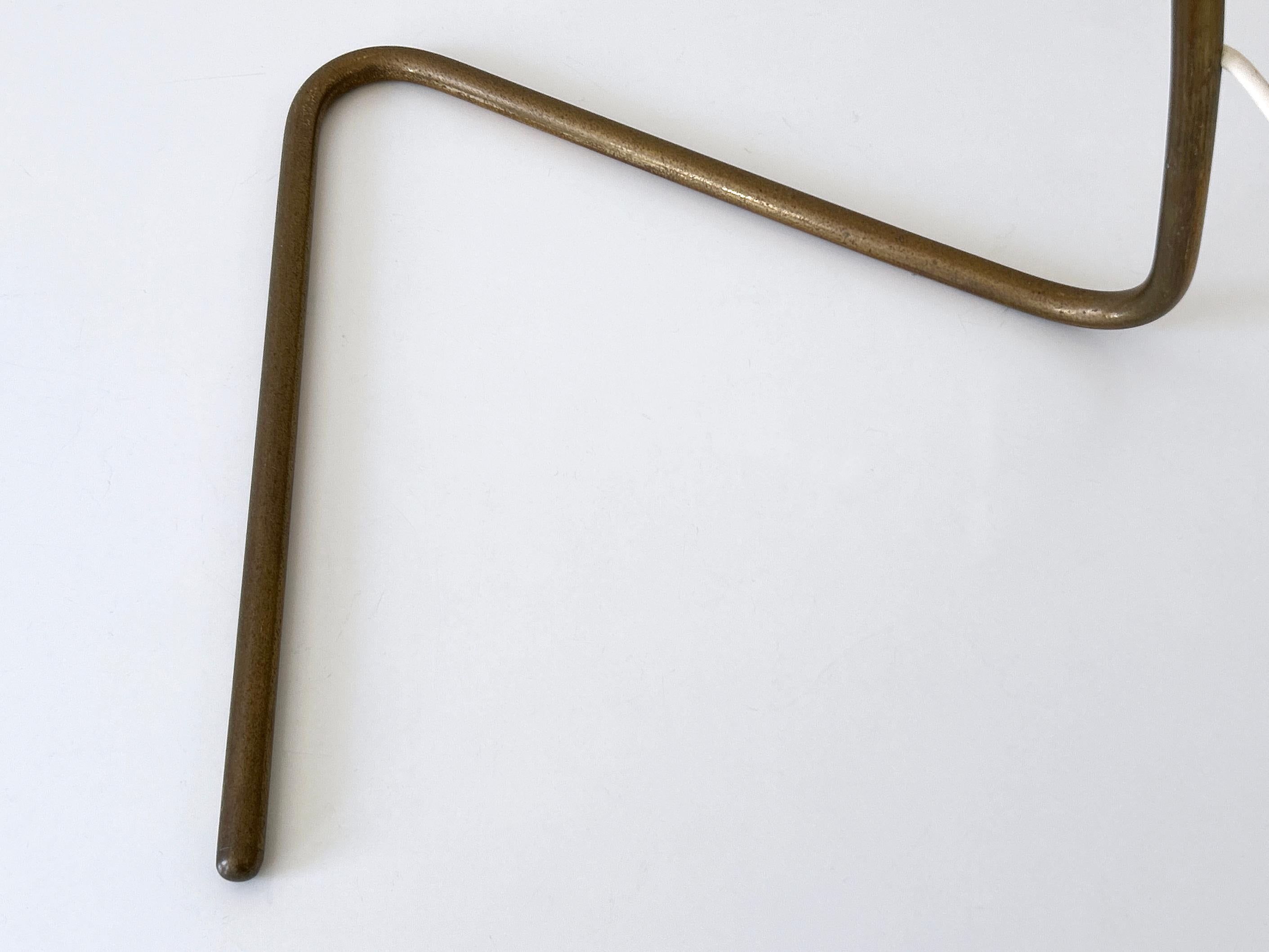Rare et élégant lampadaire moderne du milieu du siècle 'Flamingo' par J.T. Kalmar 1960s en vente 12