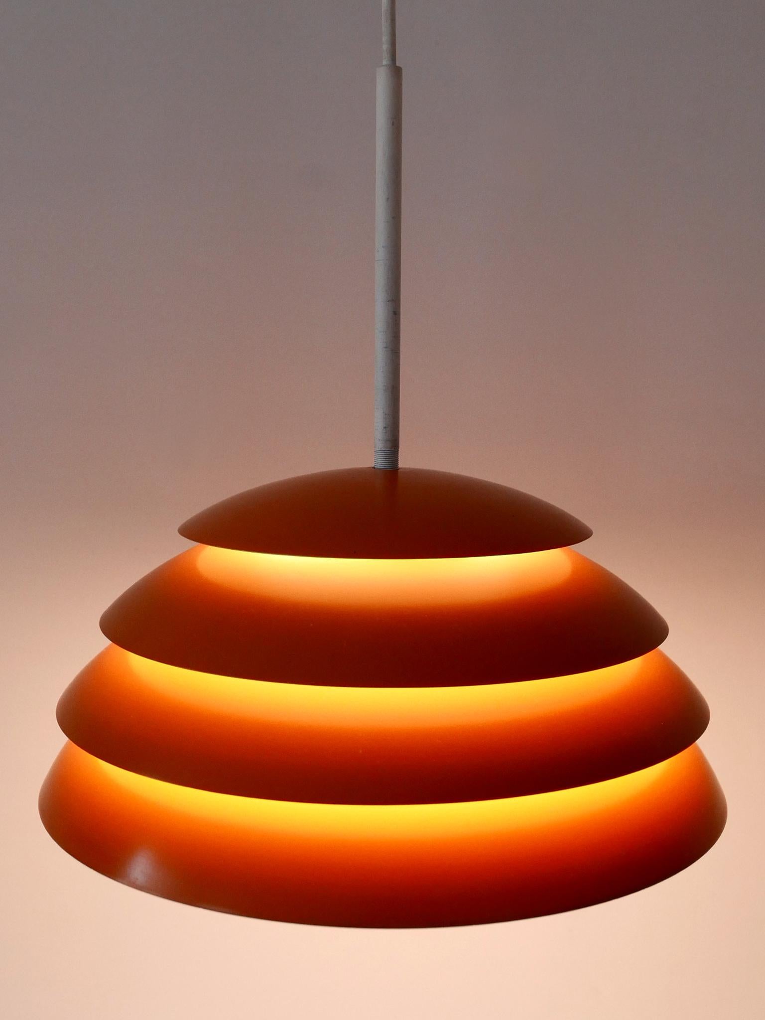 Rare & Elegant Mid Century Modern Pendant Lamp or Hanging Light Germany 1960s For Sale 7