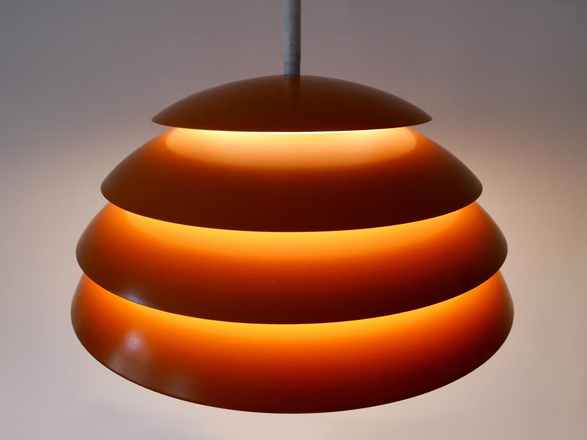 Rare & Elegant Mid Century Modern Pendant Lamp or Hanging Light Germany 1960s For Sale 8