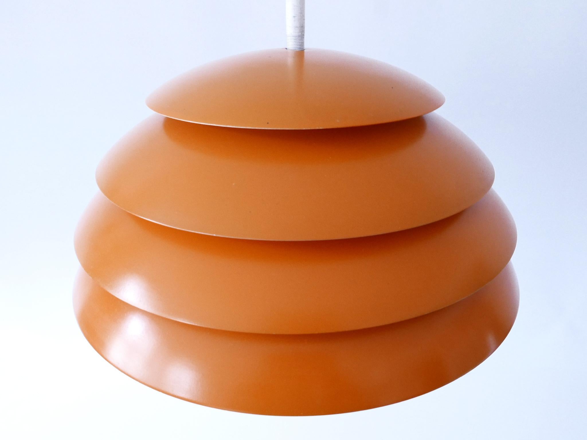 Rare & Elegant Mid Century Modern Pendant Lamp or Hanging Light Germany 1960s For Sale 9
