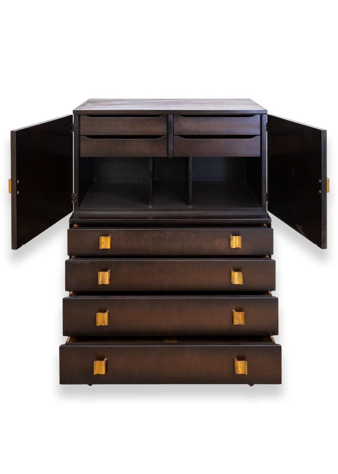 Rare Eliel Saarinen for Johnson Vintage Bedroom Set Desk Dressers Highboy Chests 13